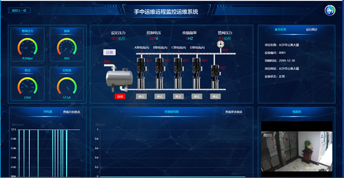 中贏手中運維智慧水務遠程監控系統云平臺,二次供水設備遠程監控系統